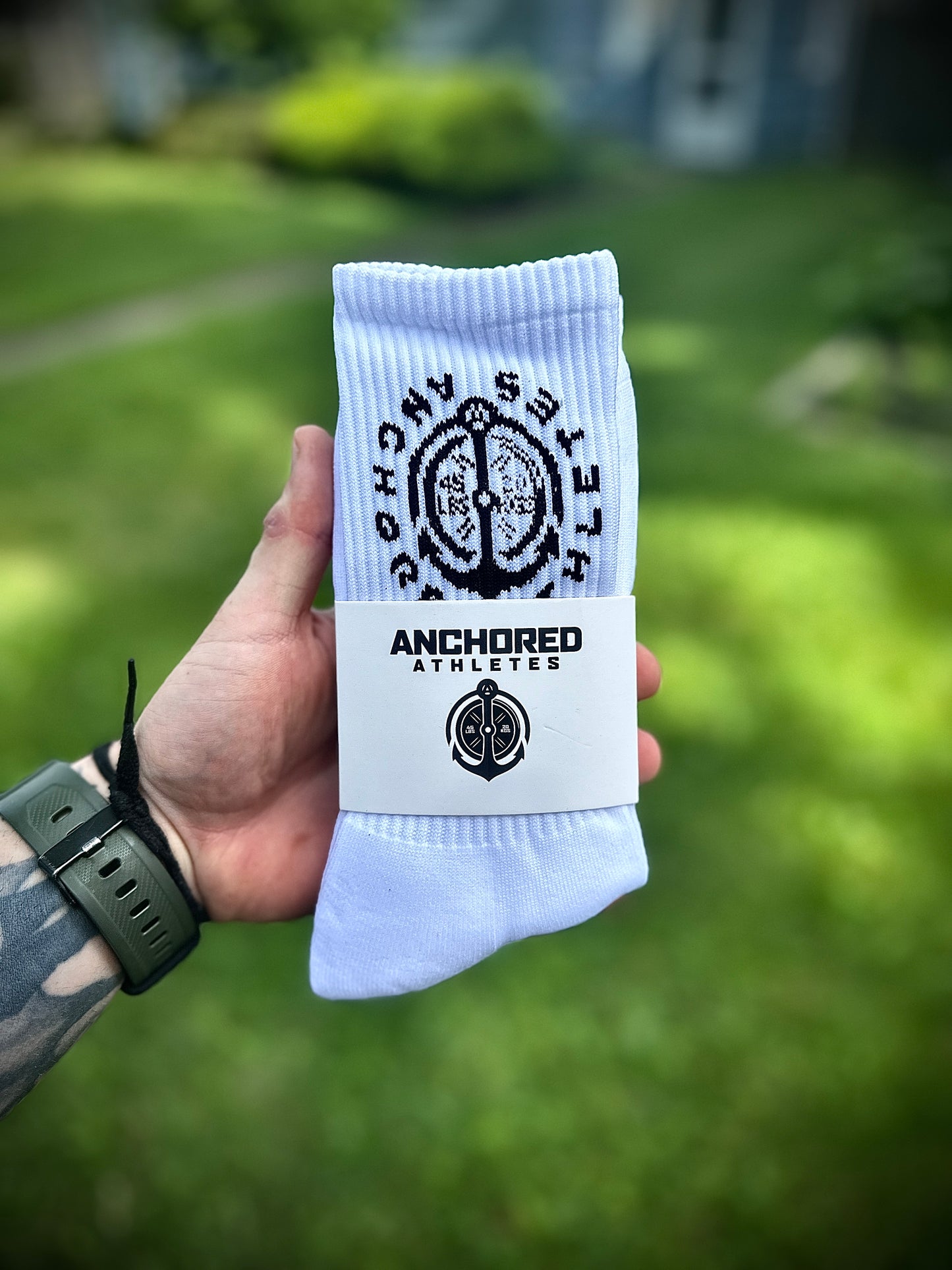 Anchored Athletes Sport Socks